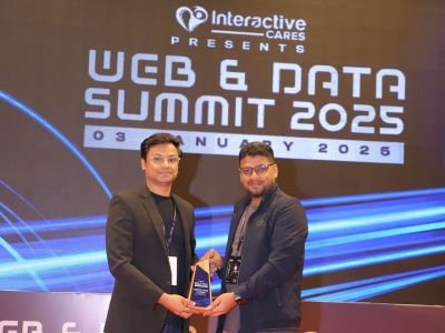 Ali Hossain at Web and Data Summit 2025, hosted by Interactive Cares